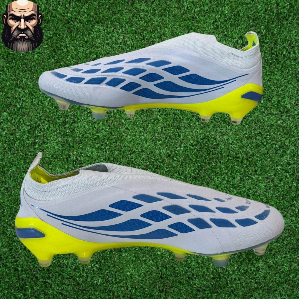 adidas Predator Elite Laceless AG Soccer Cleats JR7836 Men's Size 11.5